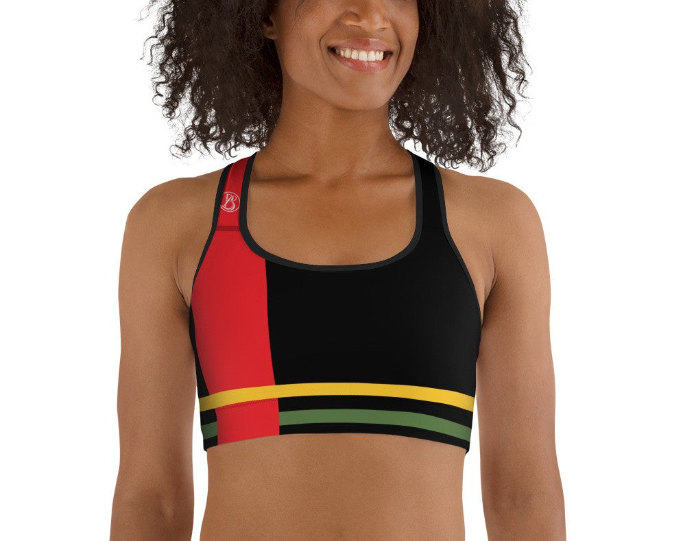 Buffalo Zubaz Seamless Sports Bra